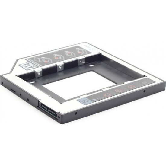 Gembird Slim Mounting Frame MF-95-02 for 2.5'' Drive to 5.25'' Bay (έως 12.7mm)