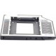 Gembird Slim Mounting Frame MF-95-02 for 2.5'' Drive to 5.25'' Bay (έως 12.7mm)