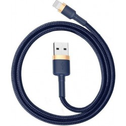 Baseus Cafule Cable USB to Lightning 2.4A 1M Blue+Gold (CALKLF-BV3)