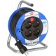Brennenstuhl Garant Compact Μπαλαντέζα 4 Θέσεων με Καλώδιο 15m/ H05VV-F/ 3G1,5 Black (1079180004)