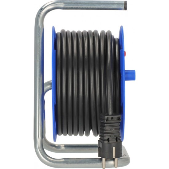 Brennenstuhl Garant Compact Μπαλαντέζα 4 Θέσεων με Καλώδιο 15m/ H05VV-F/ 3G1,5 Black (1079180004)