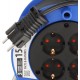 Brennenstuhl Garant Compact Μπαλαντέζα 4 Θέσεων με Καλώδιο 15m/ H05VV-F/ 3G1,5 Black (1079180004)