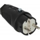 Brennenstuhl Αρσενικό Βύσμα Schuko με Γείωση, 230V/16A, IP54, Black (1082040020)