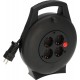 Brennenstuhl Vario-Line Μπαλαντέζα 4 Θέσεων με Καλώδιο 10m/ H05VV-F/ 3G1,5 Black (1093900)