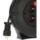 Brennenstuhl Vario-Line Μπαλαντέζα 4 Θέσεων με Καλώδιο 10m/ H05VV-F/ 3G1,5 Black (1093900)