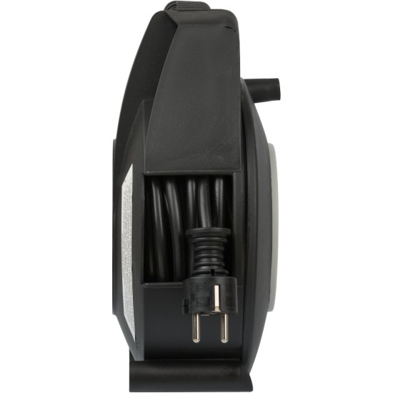 Brennenstuhl Vario-Line Μπαλαντέζα 4 Θέσεων με Καλώδιο 15m/ H05VV-F/ 3G1,5 Black/Light Grey (1094200)