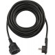 Brennenstuhl Καλώδιο Προέκτασης με Επίπεδο Φις 10m/ H05VV-F/ 3G1,5 Black (1168980010)