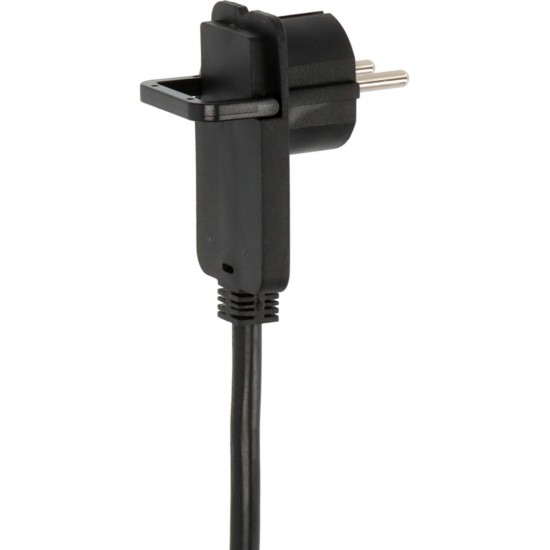 Brennenstuhl Καλώδιο Προέκτασης με Επίπεδο Φις 10m/ H05VV-F/ 3G1,5 Black (1168980010)