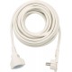 Brennenstuhl Καλώδιο Προέκτασης με Επίπεδο Φις 10m/ H05VV-F/ 3G1,5 White (1168980210)