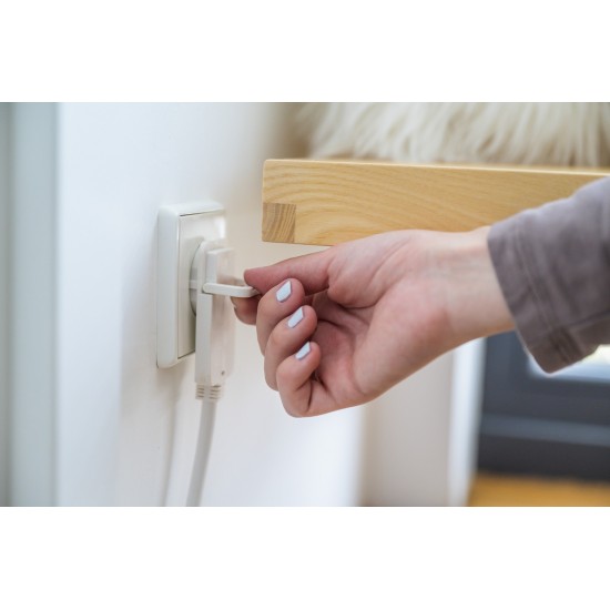 Brennenstuhl Καλώδιο Προέκτασης με Επίπεδο Φις 3m/ H05VV-F/ 3G1,5 White (1168980230)