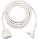 Brennenstuhl Καλώδιο Προέκτασης με Επίπεδο Φις 5m/ H05VV-F/ 3G1,5 White (1168980250)