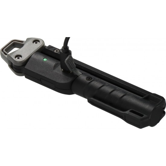 Brennenstuhl HL 400 AC Αναδιπλούμενος Επαναφορτιζόμενος Φακός Εργασίας LED με 3 Πηγές Φωτός 400lm, 120lm και 200lm (1173730002)