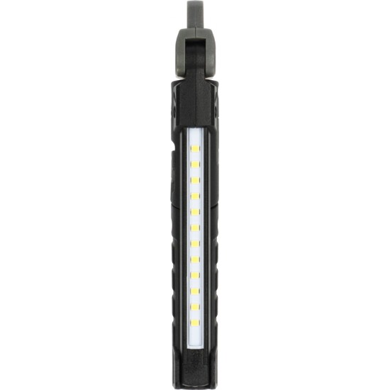 Brennenstuhl HL 400 AC Αναδιπλούμενος Επαναφορτιζόμενος Φακός Εργασίας LED με 3 Πηγές Φωτός 400lm, 120lm και 200lm (1173730002)