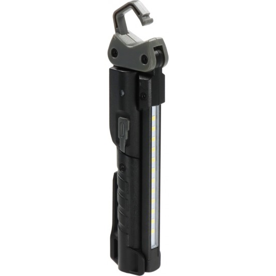 Brennenstuhl HL 400 AC Αναδιπλούμενος Επαναφορτιζόμενος Φακός Εργασίας LED με 3 Πηγές Φωτός 400lm, 120lm και 200lm (1173730002)