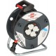 Brennenstuhl Garant Μπαλαντέζα 4 Θέσεων με Καλώδιο 50m/ H05VV-F/ 3G1,5 Black (1205066)