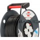 Brennenstuhl Garant Μπαλαντέζα 4 Θέσεων με Καλώδιο 50m/ H05VV-F/ 3G1,5 Black (1205066)