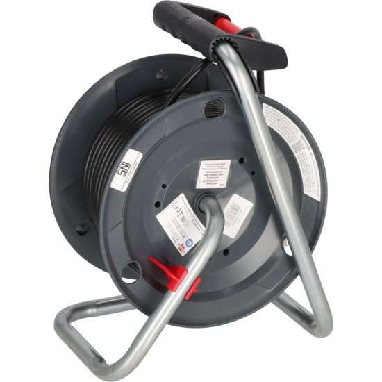Brennenstuhl Garant E Μπαλαντέζα 4 Θέσεων με Καλώδιο 25m/ H05VV-F/ 3G1,5 Black (1215056)