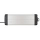 Brennenstuhl Premium-Alu-Line Πολύπριζο Ασφαλείας 12 Θέσεων με 2 Διακόπτες και Καλώδιο 3m/ H05VV-F/ 3G1,5 Black (1391000912)