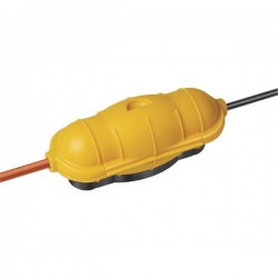 Brennenstuhl Safe-Box BIG IP44 / Protective Capsule for Outdoor Cables [Yellow] (1160440)