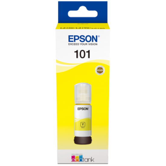 Epson 101 Γνήσιο Μελάνι Εκτυπωτή InkJet - Κίτρινο