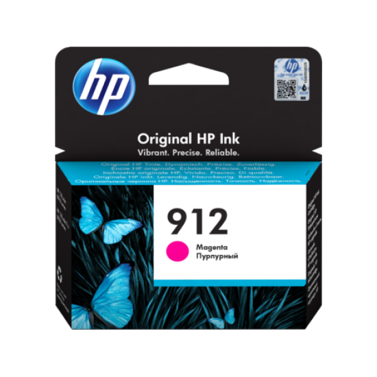 HP 912 Γνήσιο Μελάνι Εκτυπωτή InkJet - Ματζέντα