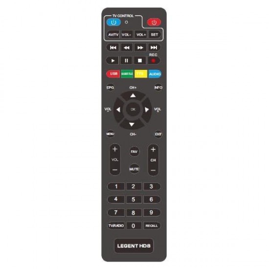 Επίγειος Αποκωδικοποιητής Legend HD8 DVB-T2 H.265