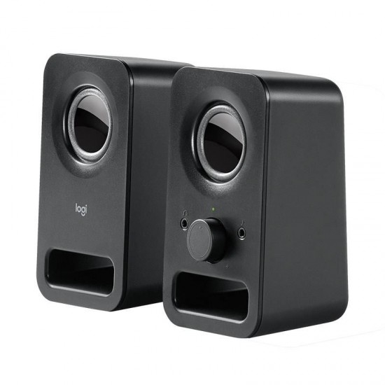 Logitech Z150 Ηχεία Υπολογιστή 2.0 με Ισχύ 3W - Μαύρο