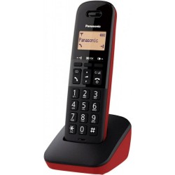 Panasonic Ασύρματο Τηλέφωνο KX-TGB610GRR Red