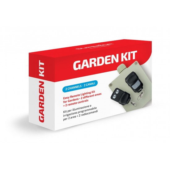 Superior Garden Kit Τηλεχειρισμού 220V AC/DC με 2 Τηλεχειριστήρια και Σταθερή Συχνότητα 433,92 MHz (SUPRK004)