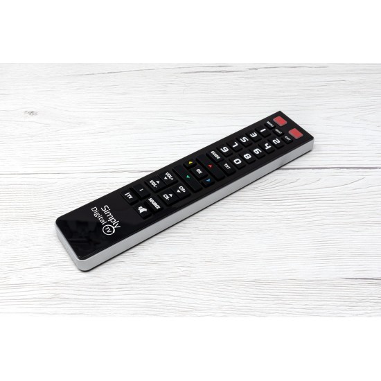 Superior Προγραμματιζόμενο Τηλεχειριστήριο Simply Digital TV 2in1 (SUPTPB015)