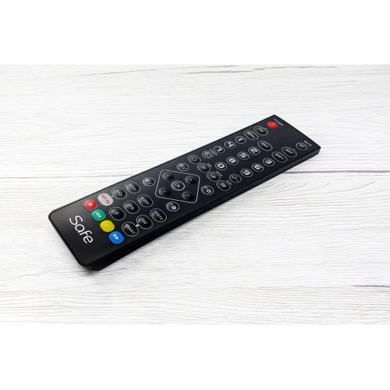 Superior Προγραμματιζόμενο Τηλεχειριστήριο Slim Safe Black - Washable (SUPTPB021)