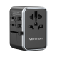 VENTION 4-Port USB (C+C+A+A) GaN Universal Travel Adapter (65W/65W/60W/5W) EU Black (FJFB0)