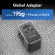 VENTION 4-Port USB (C+C+A+A) GaN Universal Travel Adapter (65W/65W/60W/5W) EU Black (FJFB0)