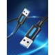VENTION USB 3.0 A Male to A Male Cable 0.5M Black PVC Type (CONBD)