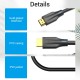 VENTION 8K HDMI Cable 1M Black (AANBF)