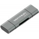 VENTION USB 3.0 A / Type-C / Micro USB Multi-Function Card Reader (SD+TF) Gray Metal Type (CCHH0)