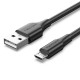 VENTION USB 2.0 A Male to Micro B Male 2A Cable 1M Black (CTIBF)