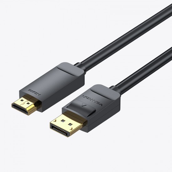 VENTION 4K DisplayPort to HDMI Cable 3M Black (HAGBI)