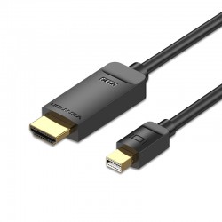 VENTION 4K Mini DisplayPort to HDMI Cable 1.5M Black (HAHBG)