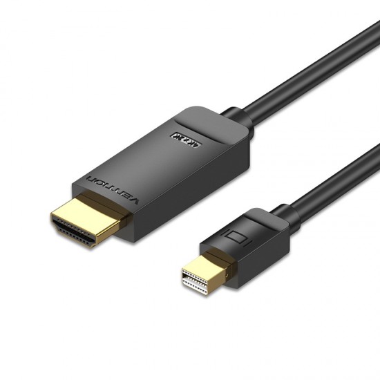 VENTION 4K Mini DisplayPort to HDMI Cable 3M Black (HAHBI)