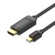 VENTION 4K Mini DisplayPort to HDMI Cable 3M Black (HAHBI)