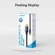 VENTION Cotton Braided 8K Mini DisplayPort to DisplayPort Cable 1.5M Blue Aluminum Alloy Type (HCFLG)