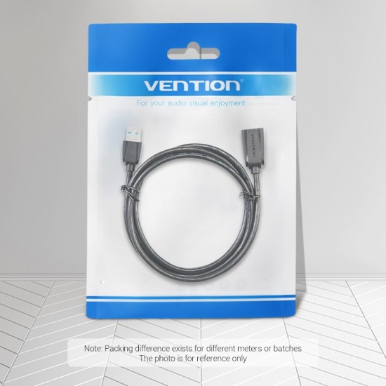 VENTION USB 2.0 Extension Cable 5M Black (VAS-A44-B500)