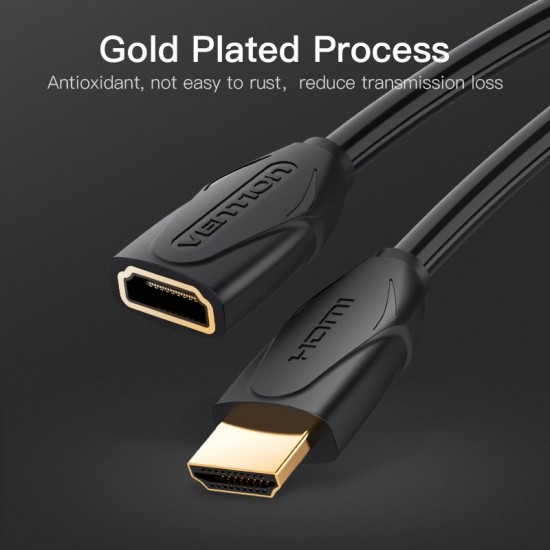 VENTION HDMI Extension Cable 1.5M Black (VAA-B06-B150)