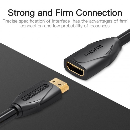 VENTION HDMI Extension Cable 1.5M Black (VAA-B06-B150)