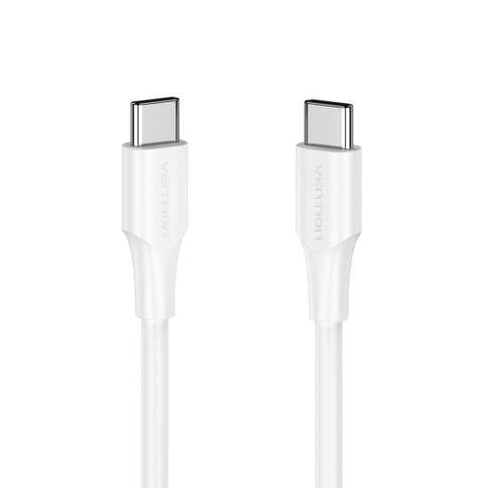 VENTION USB 2.0 Type-C to Type-C 3A Cable 0.5M White (TAXWD)