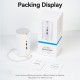 VENTION Type-C to HDMI/VGA/USB 3.1 Gen 1-C/USB 3.0x3/RJ45/SD/TF/TRRS 3.5mm/PD 100W/DC 10W Docking Station White Vertical Type (TPHWC-EU)