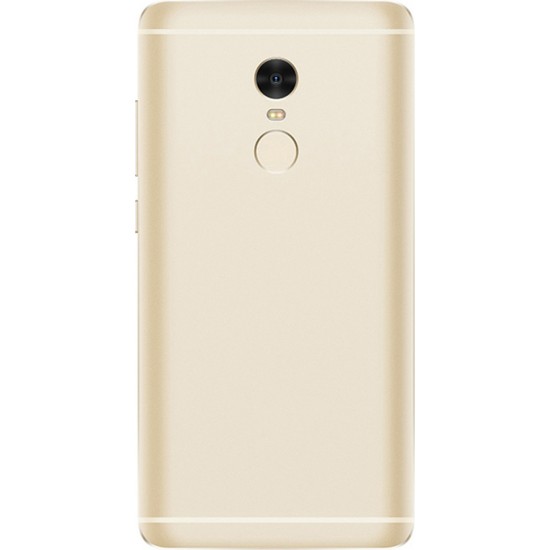 Καπάκι Μπαταρίας Xiaomi Redmi Note 4 Mediatek Με Camera Lens Gold (Grade A)