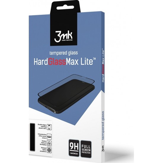3mk Hard Glass Max Lite Samsung Galaxy A8 2018 Black